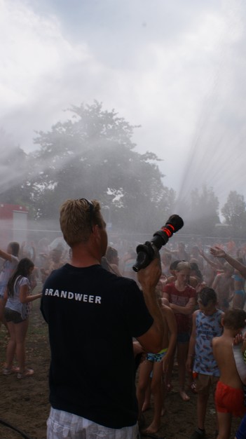 De brandweer was weer actief op deze middag.